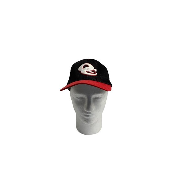 QC Quad City Heat Mesh Hat Pro Fitted 495 Sm Md Richardson red Black - Picture 1 of 5
